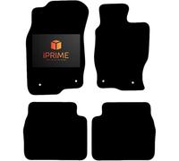 Tailored Car Floor Mats for MAZDA 6 2007-2013, All-Weather Car Mats, Easy To Clean, Anti-Slip, Custom Fit 4-Pieces Set (Red Trim, 650- GSM CARPET)