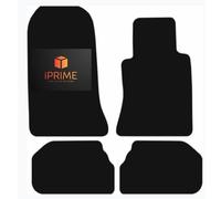 Tailored Car Floor Mats for MERCEDES E Class 1993-1997 convertible W124 All-Weather Car Mats, Granulated Backing, Lightweight, Anti-Slip, Custom Fit 4-Pieces Set (Black Trim, 450- GSM CARPET)