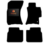 Tailored Car Floor Mats for SUBARU Legacy 2003-2009 Front & Rear, All-Weather Car Mats, Lightweight, Anti-Slip, Custom Fit 4-Pieces Set (Black Trim, 450- GSM CARPET)