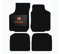 Tailored Car Floor Mats for VOLKSWAGEN Beetle 2003-2011 CONVERTIBLE All-Weather Car Mats, Lightweight, Anti-Slip, Custom Fit 4-Pieces Set (Red Trim, Heavy Duty Rubber)