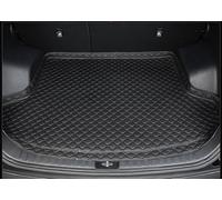 Tailored Car Leather Boot Mats for MG MG3 Full Hybrid 2024, High Side Rear Trunk Carpet Cargo Tray Liners Anti-Slip Protector Pad Luggage Mat Interior Accessories,A/Black