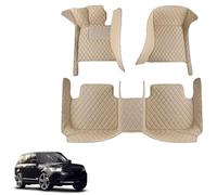 Tailored Deluxe Leather Car Floor Mats, for KIA Rio 2018-2023, Durable Full Largest Coverage Protection Mat Accessories,C
