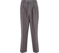 Tailored double pleat suit trousers Lost Youth Gris 33