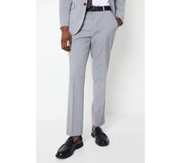 Tailored Fit Essential Suit Trousers Burton Light Grey 34R