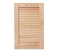 Tailored Fit & Timeless Design: Natural Pine Wood Vented Closed Internal Doors for Every Project Imaginable! (1980x394mm)