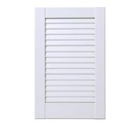 Tailored Fit & Timeless Design: White Pine Wood Vented Closed Internal Doors for Every Project Imaginable! (601x594mm)