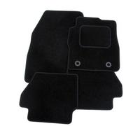 TAILORED FOR: PEUGEOT 308 2014 2015 2016 2017 2018 2019 2020 2021 - PREMIUM GENUINE EXACT FIT CARPET CAR MATS - BLACK MAT + BLACK TRIM