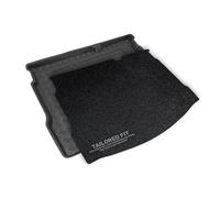 Tailored for Skoda KODIAQ 7 seats (2016-2023) with the third row of seats folded PVC Boot Liner/Mat/Tray + Black Anti Slip Carpet Insert [REZ-101531]