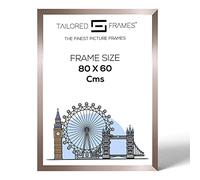 Tailored Frames 820 Charcoal 80 X 60Cm Single Picture Frames | Wall Hanging Type | Photo Frame Without Mount