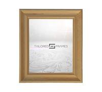 Tailored Frames Natural unfinished wood Ogee profile frame to take an A3(42 x 29.7cm) picture with plastic glass and MDF back to wall hang