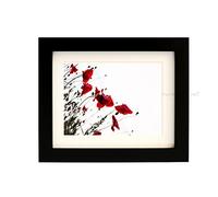 Tailored Frames Seattle Black 50 x 50Cm Frame for 30 x 30Cm picture | Single Picture Frames | Wall Hanging Type | Photo Frame With White Mount