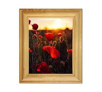 Tailored Frames Solid Antique Pine Wooden Picture Frame | No 19 | Photo Frame 16" x 12" to Wall Hang