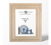 Tailored Frames Solid Natural Pine 6" x 4" Single Picture Frames | Table Top & Wall Hanging Type | Photo Frame Without Mount