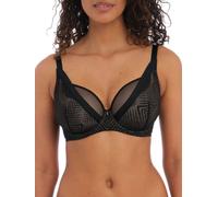Freya Women's Tailored Underwire High Apex Bra Plunge, Black, 36D