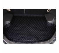 Tailored Leather Boot Liner Mats for Porsche Boxster 981 2004-2017, Custom Waterproof Non-slip Car Rear Trunk Mat Pad Protector Guard Tray with Raised Edges,C/Black