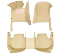 Tailored Leather Car Floor Mats For Accord 11th Gen 2023 2024 2025 Full Largest Coverage Car Mats Interior Accessories Set Non Slip Carpet Floor Mat(BEIGE)