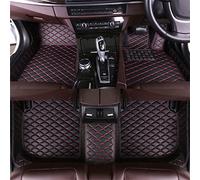 Tailored Leather Full Coverage Car Floor Mats for SEAT Alhambra 7seat 2012-2018 All Weather Protection Anti-Slip Waterproof Auto Interior Accessories Full Set