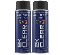 Tailored Paint 2K HS Lacquer Aerosol Spray Can With Activator Crystal Clear Coat For Wood Plastic Metal uPVC Car Paint Flawless Finish (2)