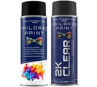 Tailored Paint Aerosol Spray Paint Rattle Can Paint For FORD 4WFA - Oxford White (Aerosol Spray Paint + Lacquer)