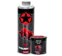 Tailored Paint Military Colours Bedliner 2k Paint Texture Finish Truck Car Respray Heavy Duty Tough Wearing Durable Includes Hardener - BS381 642 NIGHT GREY BLACK