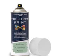 Tailored Paint Premium Radiator Aerosol Spray Paint Heat Resistant To 100ºC - Quick Air Dry No Primer Needed (Matt, Chartwell Green)