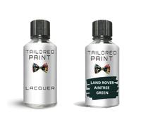 Tailored Paint Touch Up Paint Bottle Stone Chip Scratch Repair For Land Rover Discovery LR4 HSE 2009-2016 Aintree Green 1AL, 866, HGY, LRC866 (Touch Up Paint + Lacquer)