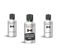 Tailored Paint Touch Up Paint Bottle Stone Chip Scratch Repair For Land Rover Discovery Sport 2014-Present Carpathian Grey Metallic 1AU/LKT/2204 (Touch Up Paint, Lacquer + Primer)