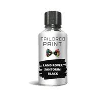 Tailored Paint Touch Up Paint Bottle Stone Chip Scratch Repair For Range Rover L405 2012-2021 Santorini Black Metallic 1AG, 820, LRC820, PAB (Touch Up)