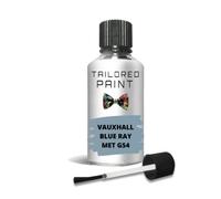 Tailored Paint Touch Up Paint Bottle Stone Chip Scratch Repair For Vauxhall All Models - Blue Ray - Eis Blue G54