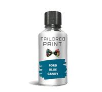 Tailored Paint Touch Up Paint For Ford Fiesta Mk7 2009-Present Blue Candy Metallic Quality Bottle Stone Chip Scratch Repair (Touch Up)