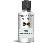 Tailored Paint Touch Up Paint For Ford Fiesta Mk7 2009-Present Frozen White Solid 7VTAWWA Quality Bottle Stone Chip Scratch Repair (Touch Up)