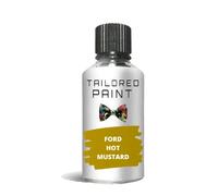 Tailored Paint Touch Up Paint For Ford Fiesta Mk7 2009-Present Hot Mustard Metallic Quality Bottle Stone Chip Scratch Repair (Touch Up)
