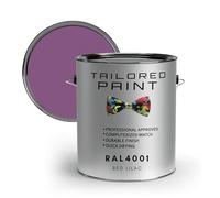 Tailored Paint uPVC Window & Door 1K Paint Brush or Spray On - Satin Finish - RAL4001, Red Lilac - 500ml Tin