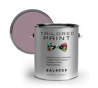 Tailored Paint uPVC Window & Door 1K Paint Brush or Spray On - Satin Finish - RAL4009, Pastel Violet - 500ml Tin