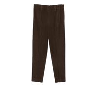 Tailored Pleats 1 Trousers - male - Issey Miyake - Straight Trousers - Brown - S - Trousers S