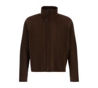 Tailored Pleats Blouson - male - Issey Miyake - Light Jackets - Brown - L - Jackets L