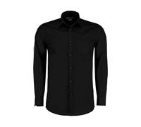 Tailored Poplin Shirt Kustom Kit Noir XL