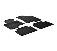 Tailored rubber mats - compatible for Hyundai ix35 (03/10>12/15) - Kia Sportage (09/10>02/16)