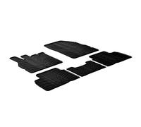 Tailored rubber mats - compatible for Renault Scenic 7 posti (05/09>10/16) - Renault Scenic X-Mod 5 posti (09/09>09/16)