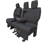 Tailored Seat Covers to Fit: Vauxhall Vivaro 2019+ Citroen Dispatch, Peugeot Expert, Toyota Proace 2016+ Fiat Scudo 2022+ Driver & Double Passenger [MUST HAVE FOLD DOWN TRAY]