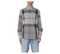 Barbour - Cotton Shirt - Harris Tailored Shirt Bleached Pine Tartan for Men - Size M - Khaki Khaki M