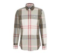 Tailored Shirt Glenmore Olive Tartan, male, Barbour, Casual Shirts, Multicolor, M, Shirts M
