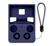 Tailored Silicone Case for ANBERNIC RG 477V with Exact Fit for Buttons, Speakers, and USB Connections (Dark Blue)