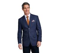Tailored Smart-Casual Check Blazer Timeless & Elegant Classic with Pegasus Navy 42