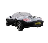 Tailored Soft Top Roof Protector to Fit Porsche Boxster 982 2016 On | Waterproof Roof Half Cover with UV Resistance, Magnetic Fixing & Storage Bag - Grey