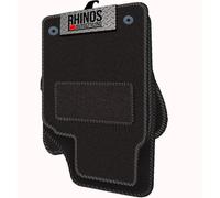 TAILORED TO FIT Citroen C5 (2008-2017) - FULL SET OF LUXURY INTERIOR FLOOR CARPET CAR MATS - BLACK MAT + BLACK EDGING