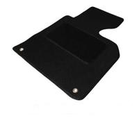 TAILORED TO FIT Volvo V40 2012-2015 (4 Clips) - REPLACEMENT CARPET SINGLE DRIVERS SIDE MAT PREMIUM BLACK CAR MATS