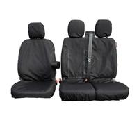 Tailored Waterproof Heavy Duty Seat Covers to fit the Ford Transit Custom 2013-2023 | Driver & Double Passenger
