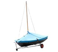 Tailored Waterproof Overboom Dinghy Cover Blue - To Fit The Mirror Dinghy