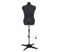 Adjustoform Tailormaid 8 Part Adjustable Dress Form, Charcoal Grey Nylon Fabric, Medium (UK Dress Size 12-22)